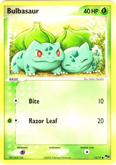 Bulbasaur (12/17) [POP Series 2]