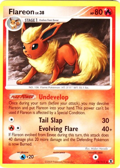 Flareon (shiny) EX Power Keepers