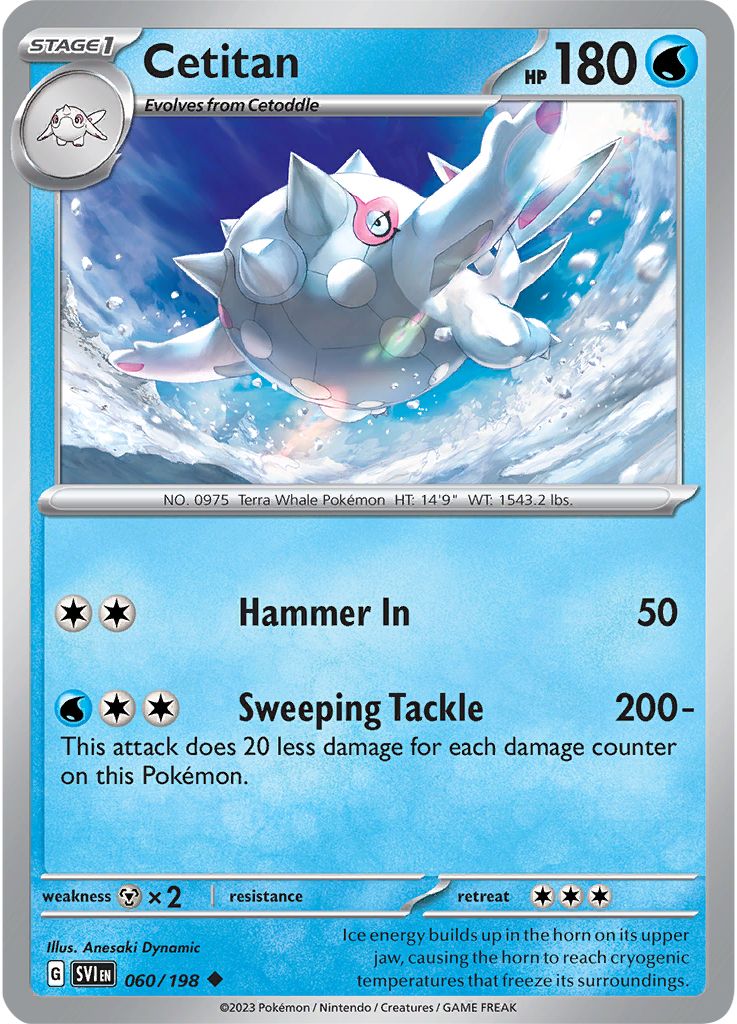 Serebii Pok mon Card Database Scarlet Violet 60 Cetitan