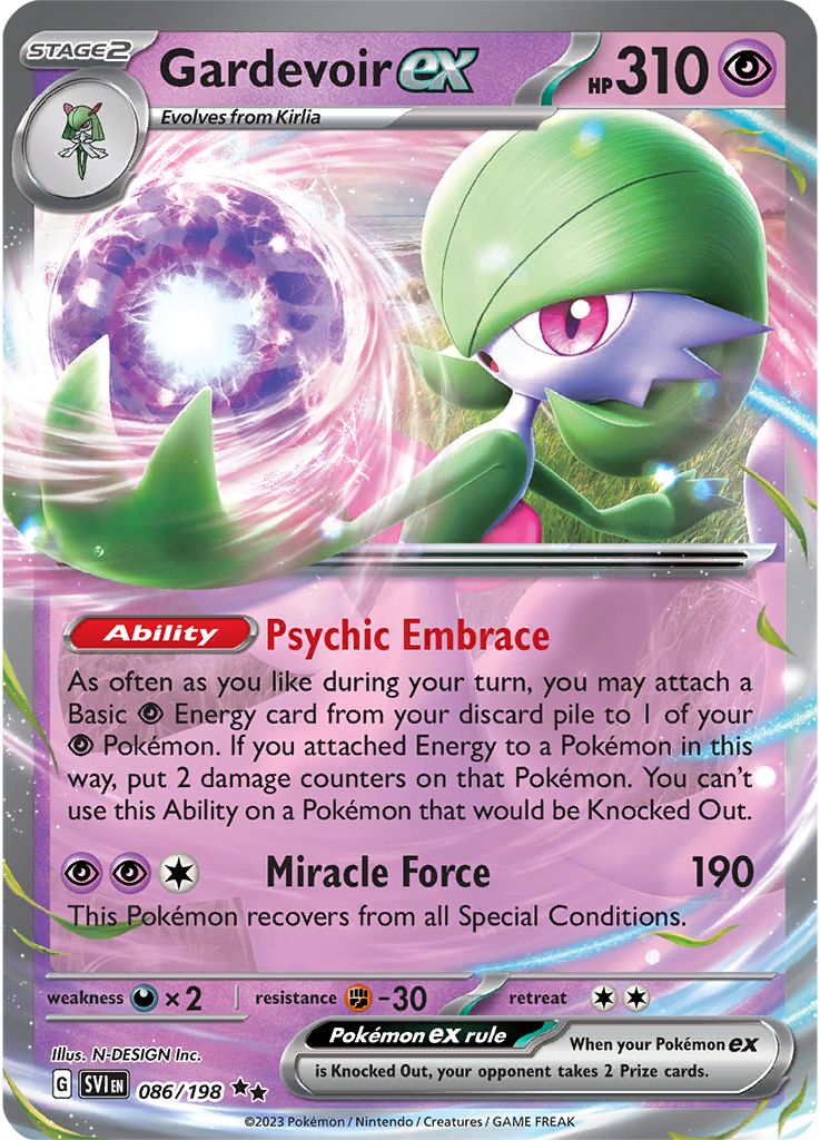 Gardevoir GX - SM - Burning Shadows - Pokemon