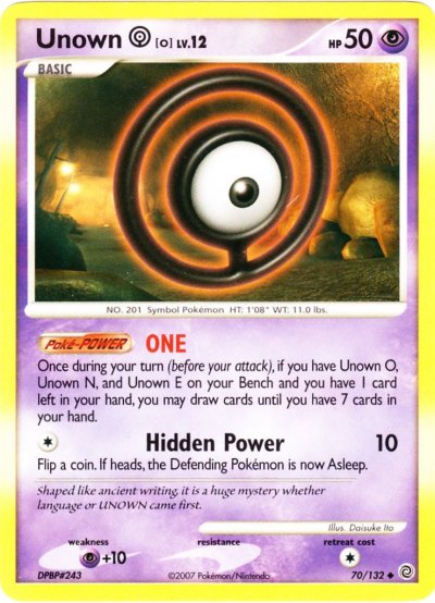 Unown, Lost Thunder, TCG Card Database