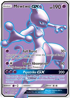 Pokemon Shining Legends Mewtwo-GX #39 