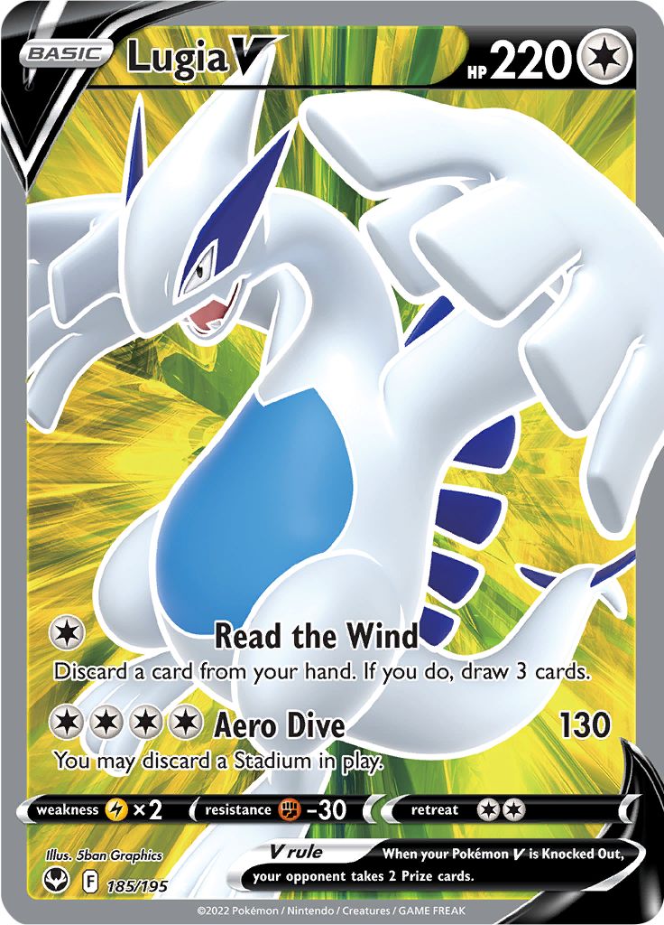 Ho-Oh V, Silver Tempest, TCG Card Database