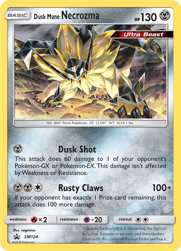 Dusk Mane Necrozma - Sun & Moon Promos #107 Pokemon Card