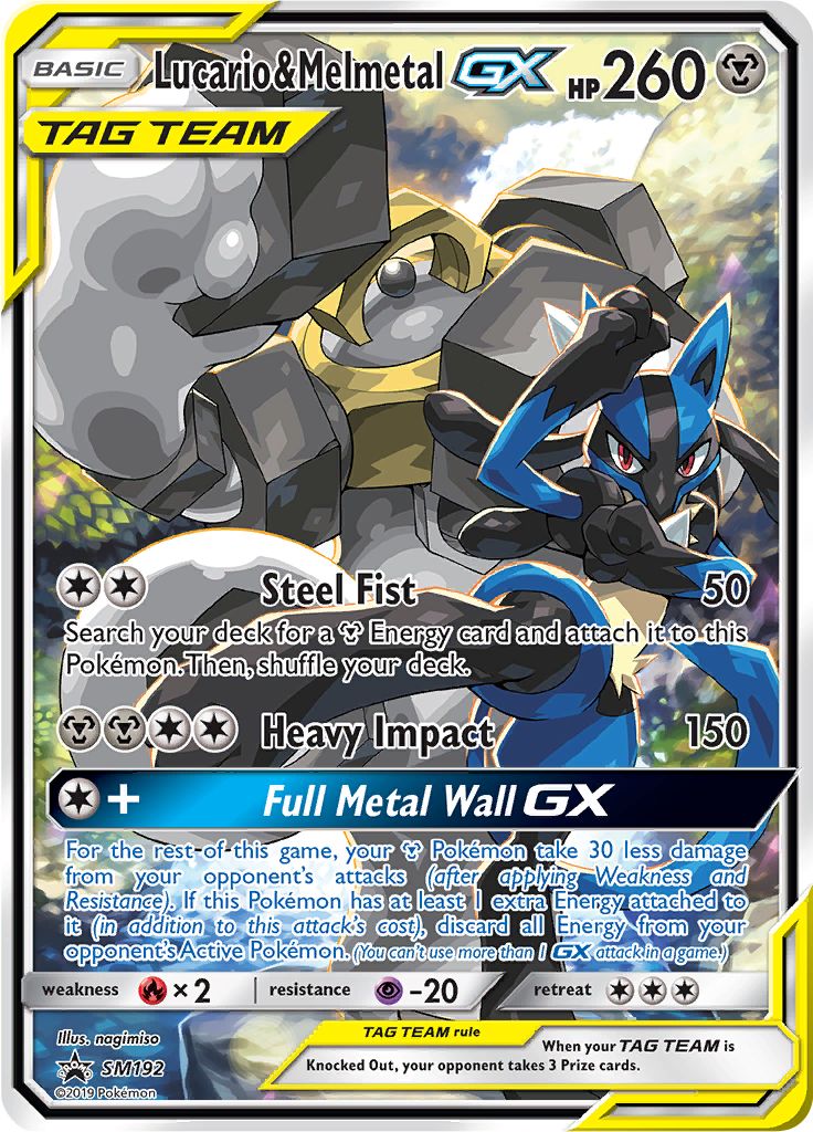 Lucario - Ultra Shiny GX #56 Pokemon Card