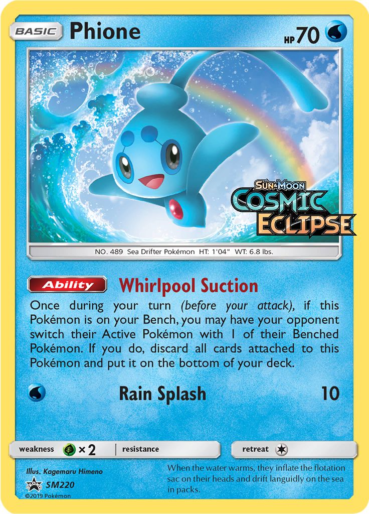 Pokémon Card Database - SM Promos - #220 Phione