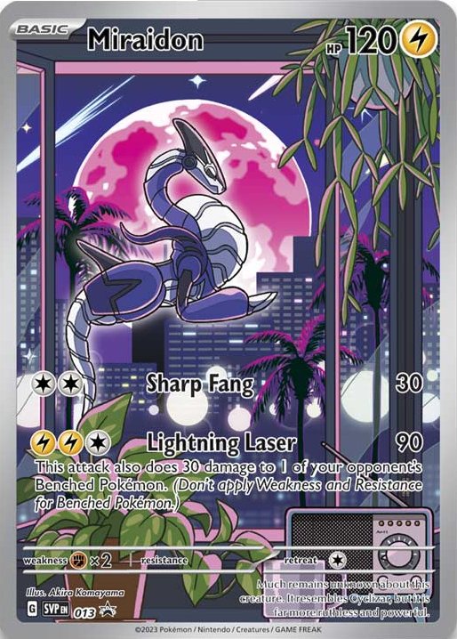 Serebii Pok mon Card Database SV Promos 13 Miraidon