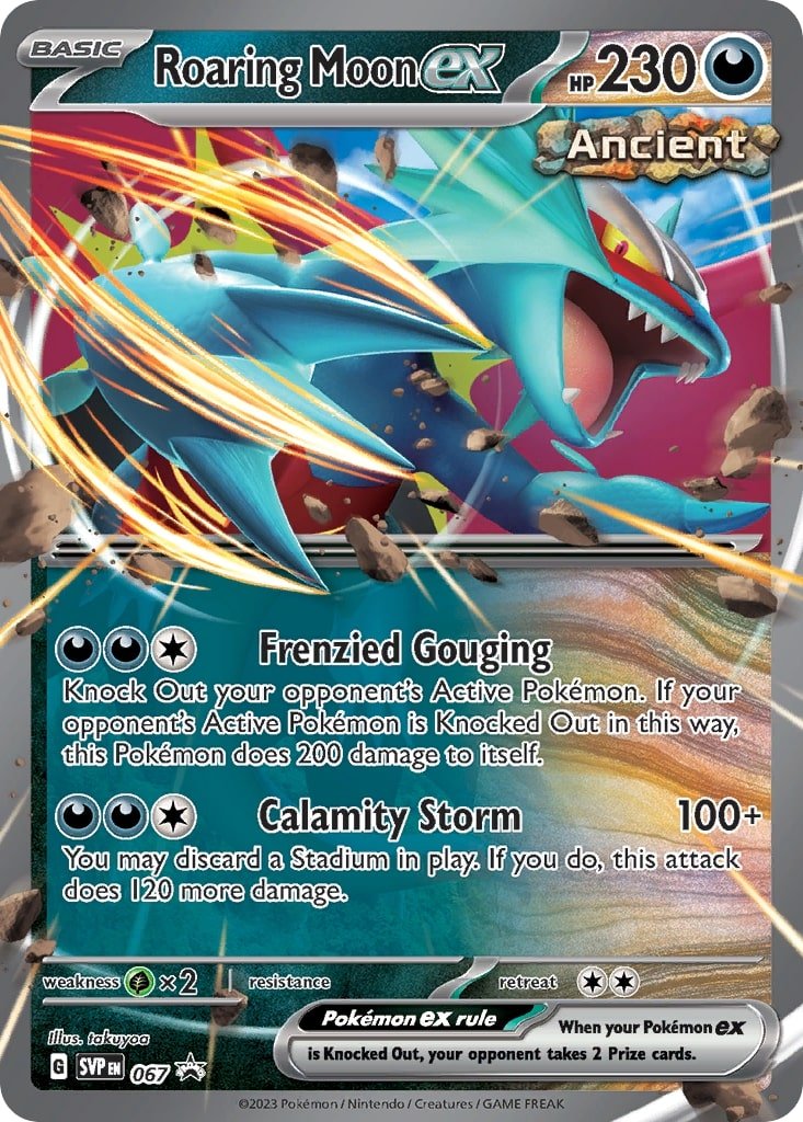 Pokémon Card Database SV Promos 67 Roaring Moon ex