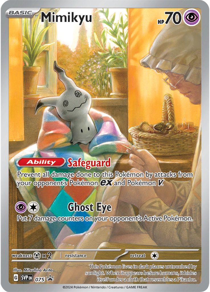 Serebii Pok mon Card Database SV Promos 75 Mimikyu