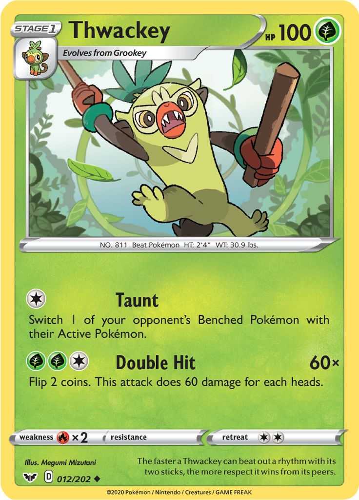 Grookey, Thwackey, and Rillaboom - Origin of Species