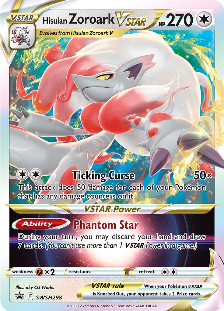 Serebii Pok mon Card Database SWSH Promos 298 Hisuian Zoroark