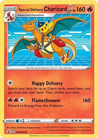 Celebrate with Charizard!