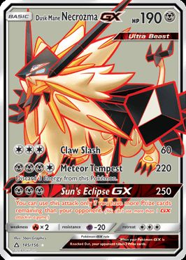 Serebii.net TCG Ultra Prism - #63 Dawn Wings Necrozma GX  Pokemon cards  legendary, Pokemon cards, Cool pokemon cards