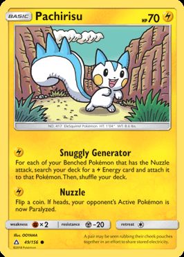 Pachirisu - Diamond & Pearl #35 Pokemon Card