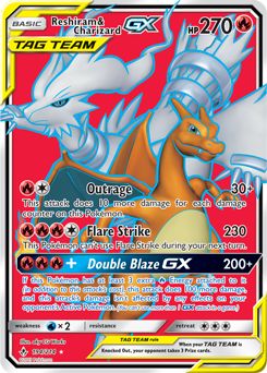 Reshiram & Charizard GX - Unbroken Bonds #20 Pokemon Card