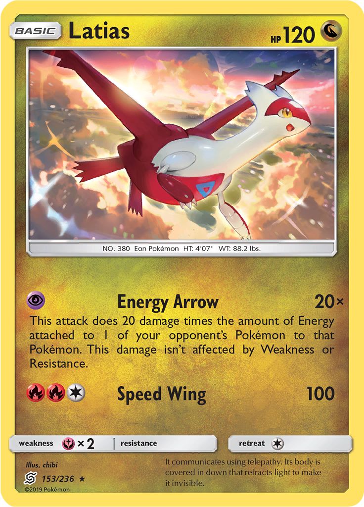 Serebii Net Pokemon Card Database Unified Minds 153 Latias - roblox pokemon legends how to get latias 2021