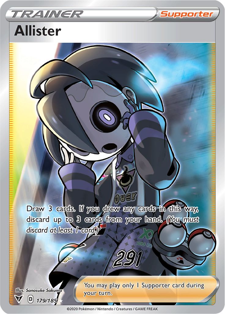 Serebii.net Pokémon Card Database - Vivid Voltage - #179 Allister