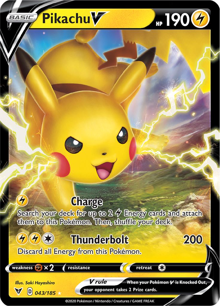 Serebii Net Pokemon Card Database Vivid Voltage 43 Pikachu V - rule 43 brawl stars