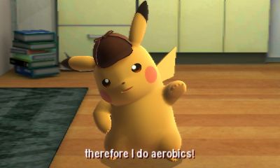 Aerobics with Pikachu
