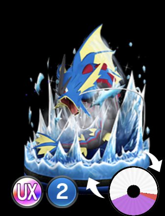 Mega Gyarados on the 5th season of the anime (Johto master Quest