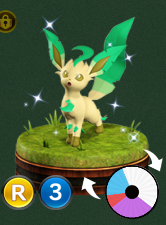 Pokemon Duel Id 518 Shiny Leafeon