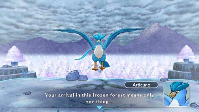 Articuno - Mystery Dungeon Rescue Team DX