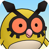 Shiny Hoothoot - Mystery Dungeon