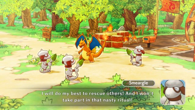 Smeargle - Mystery Dungeon Rescue Team DX