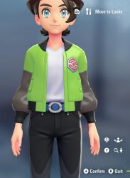 Blouson & V-Neck Set