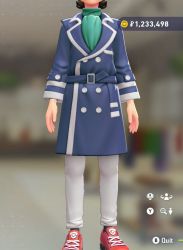 Trench Coat & Pants Set