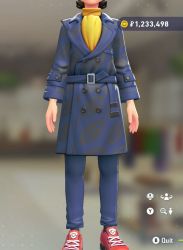 Trench Coat & Pants Set