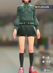 Blouse & Skort Set