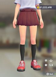 Pleated Skort