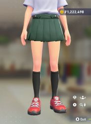 Pleated Skort