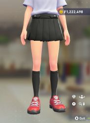 Pleated Skort