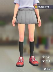 Pleated Skort
