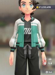 Blouson & V-Neck Set
