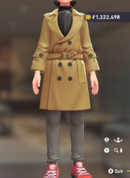 Trench Coat & Pants Set