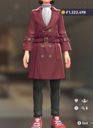 Trench Coat & Pants Set