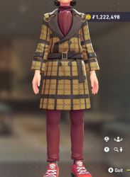 Trench Coat & Pants Set