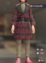 Trench Coat & Pants Set