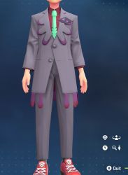 Corbeau's Suit & Tie Set