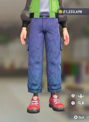 Patterned Cargo Pants
