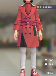 Trench Coat & Pants Set