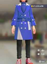 Trench Coat & Pants Set