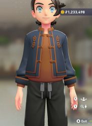 Frog-Button Jacket Set