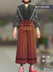 Kimono Overalls Set