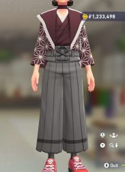 Kimono Overalls Set