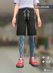 Asymmetrical Tights