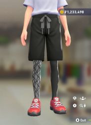 Asymmetrical Tights
